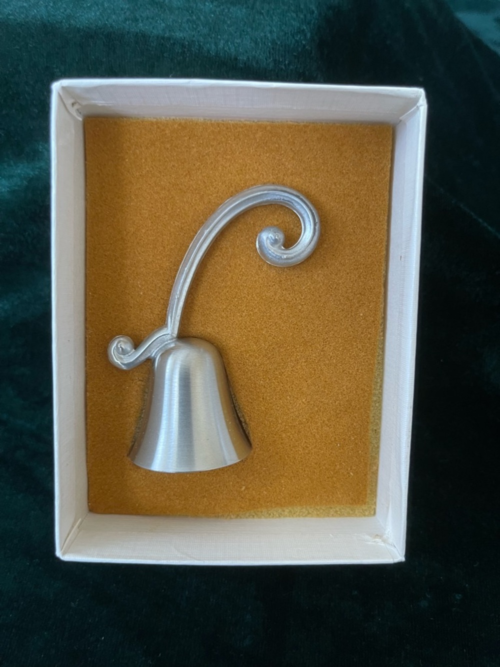 Vintage Webster Wilcox Corp Pewter Candle Snuffer - Picture 4 of 5